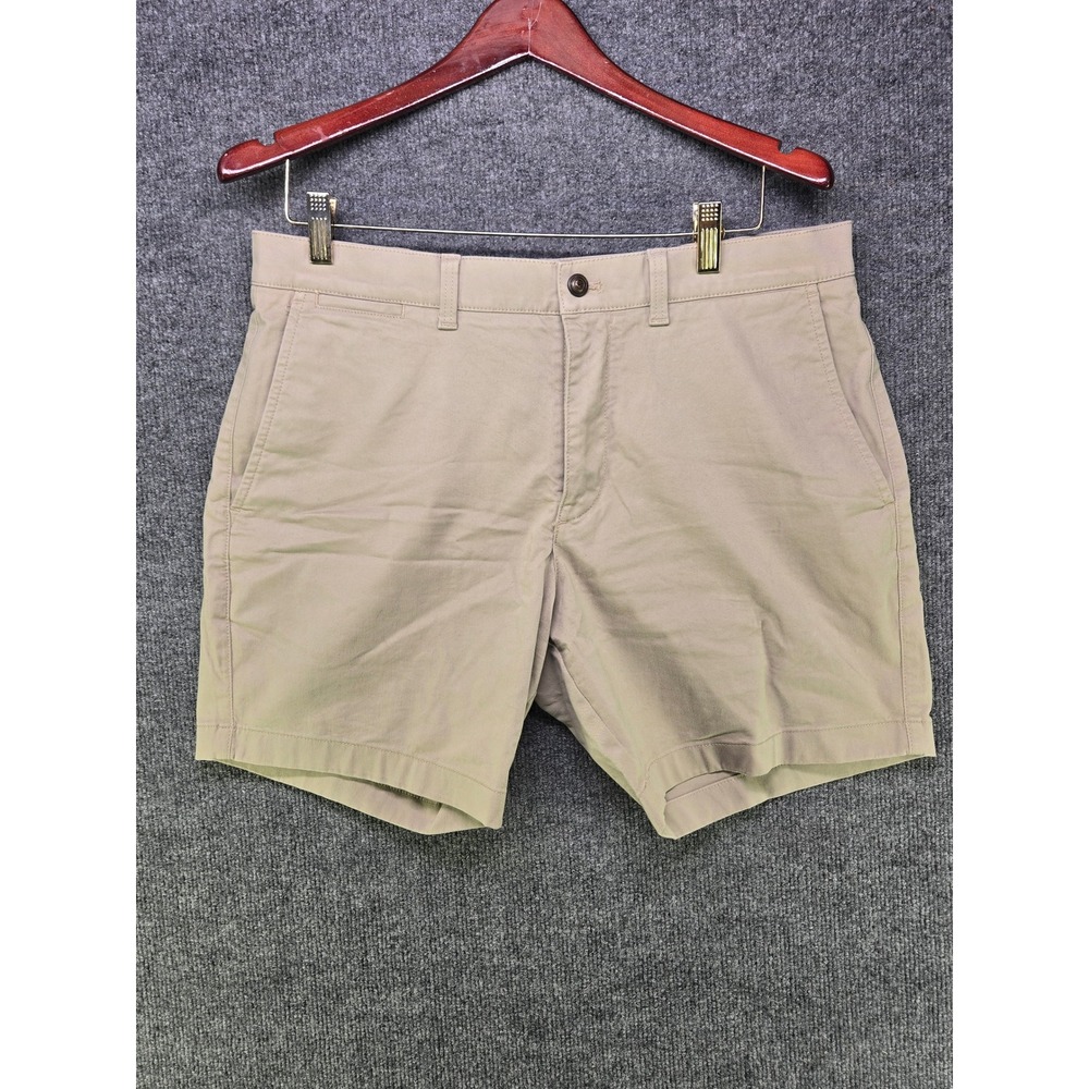 Duck Head Mens OBryan Chino Shorts Khaki Tan Stretch Cotton D6-1003 Size 34